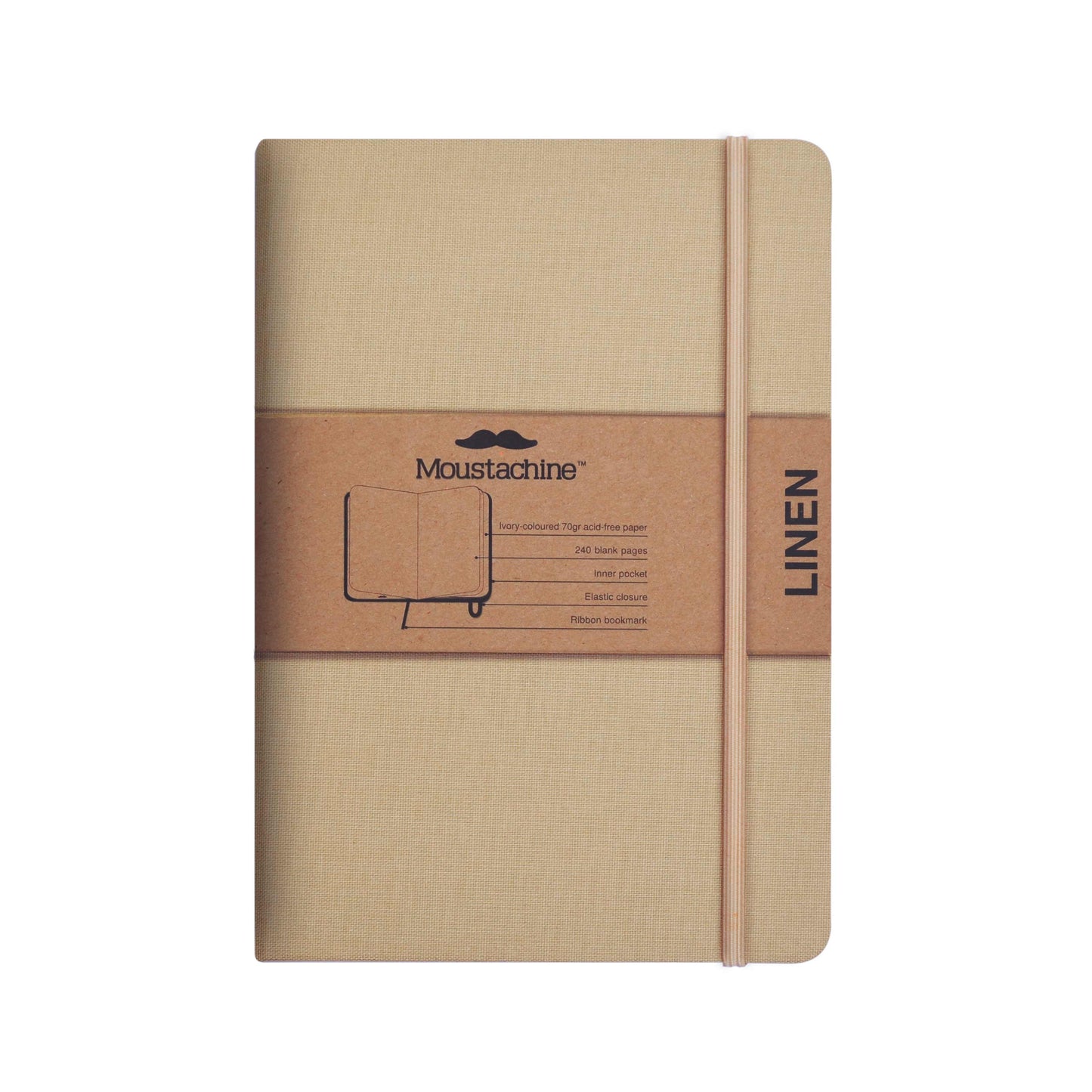 Moustachine Classic Linen Light Tan™