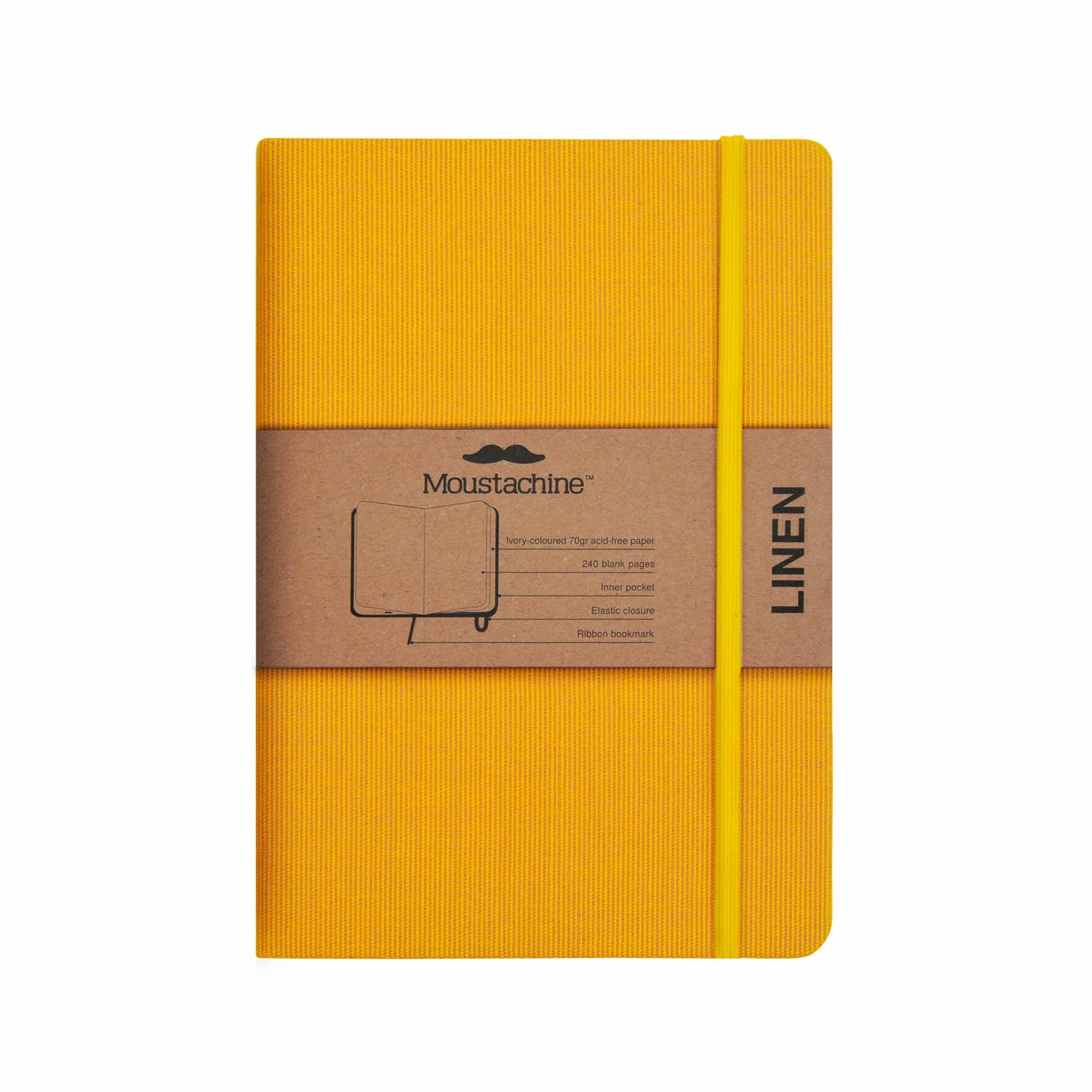 Moustachine Classic Linen Sunflower Yellow™