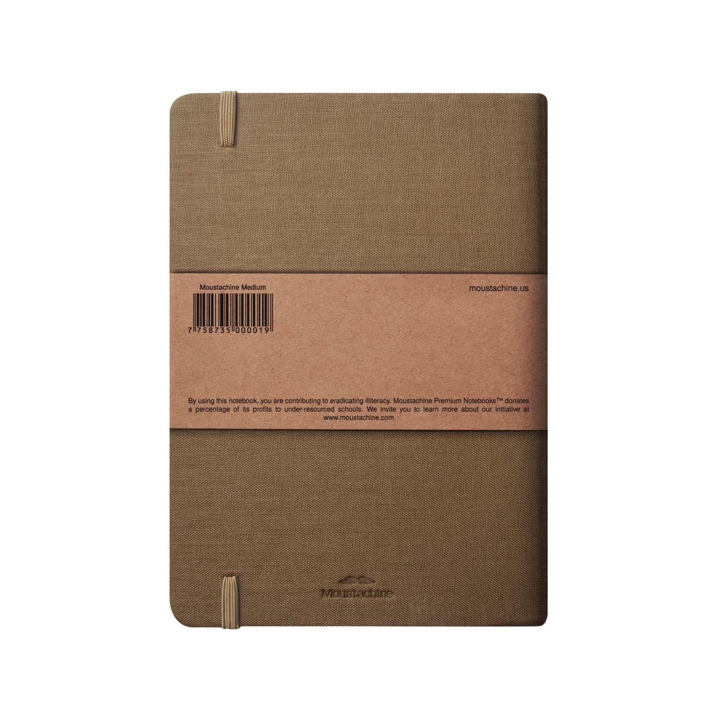 Moustachine Classic Linen Dark Tan™