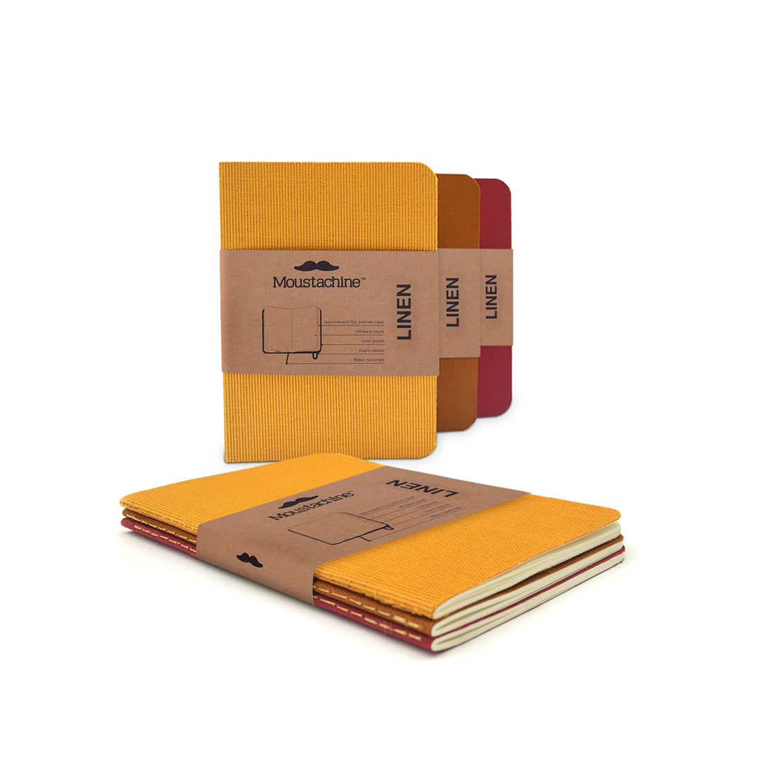 Moustachine Slim Yellows and Reds Passport™
